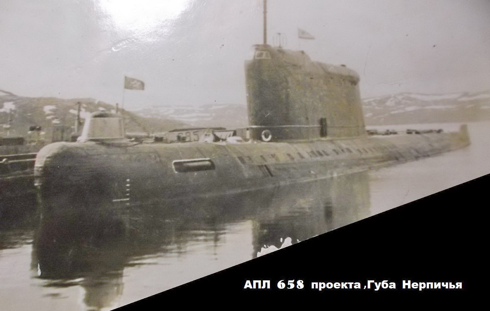 Подводная лодка к-19 проект 658