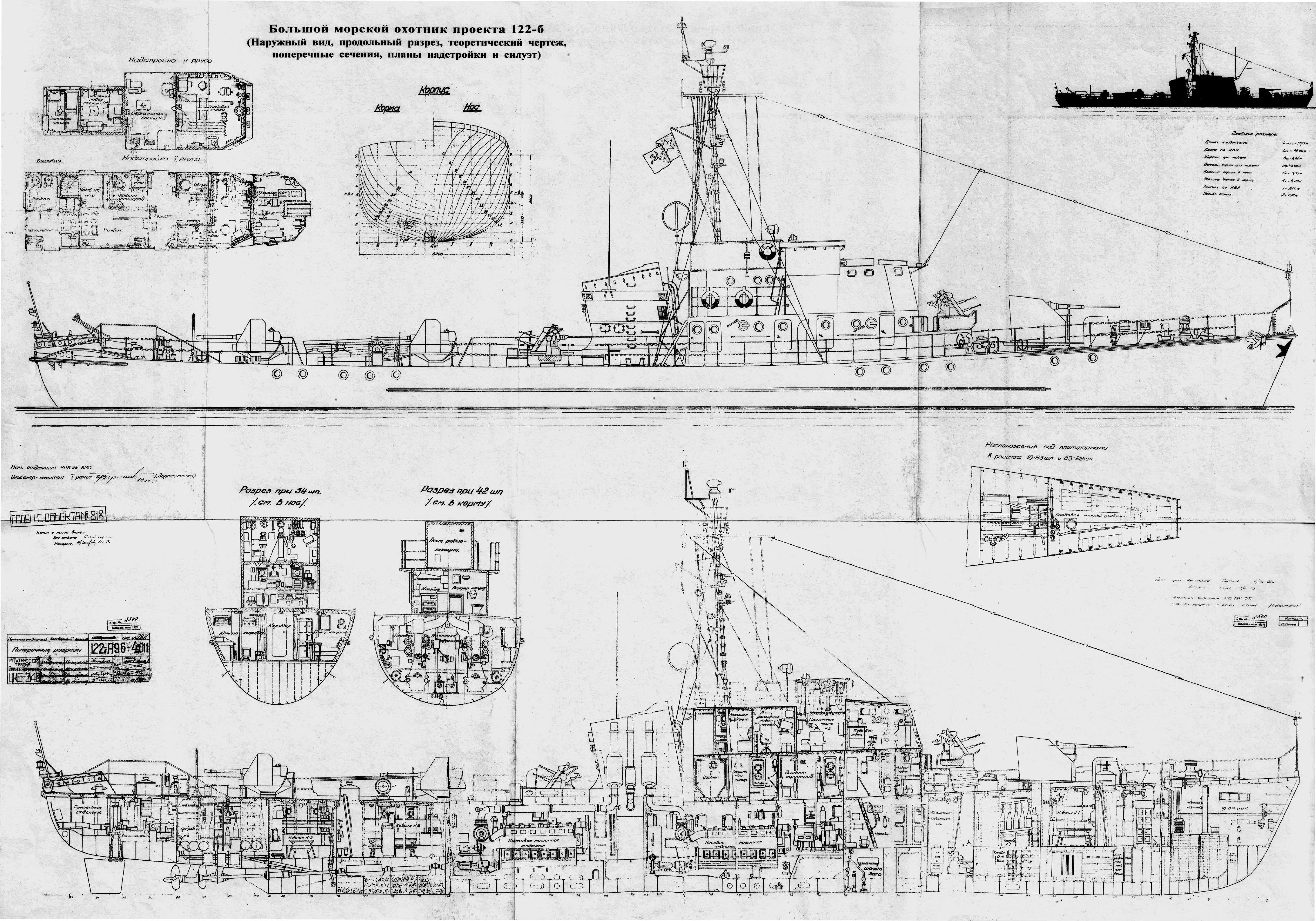 Морской охотник проекта 122