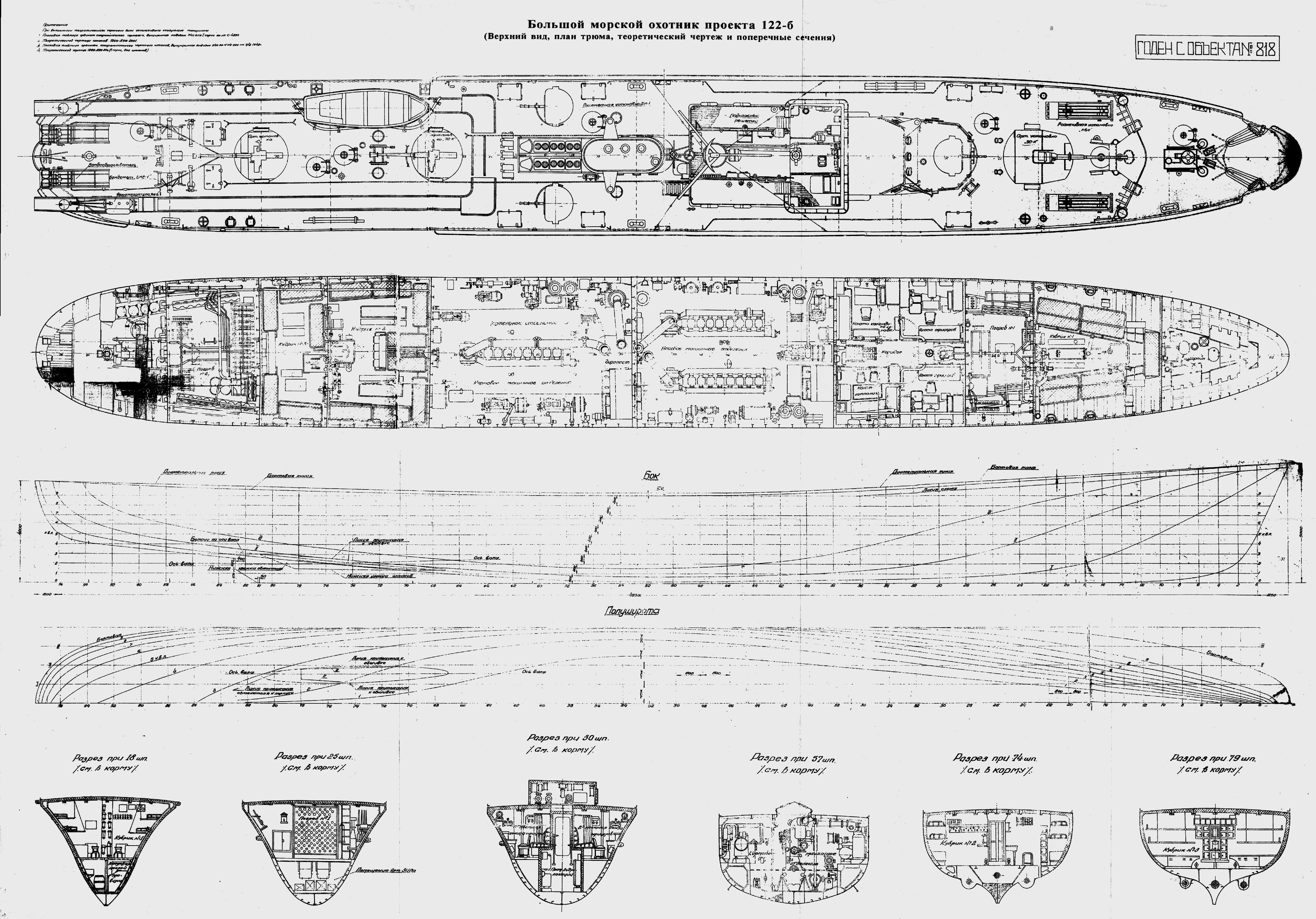 Морской охотник проекта 122