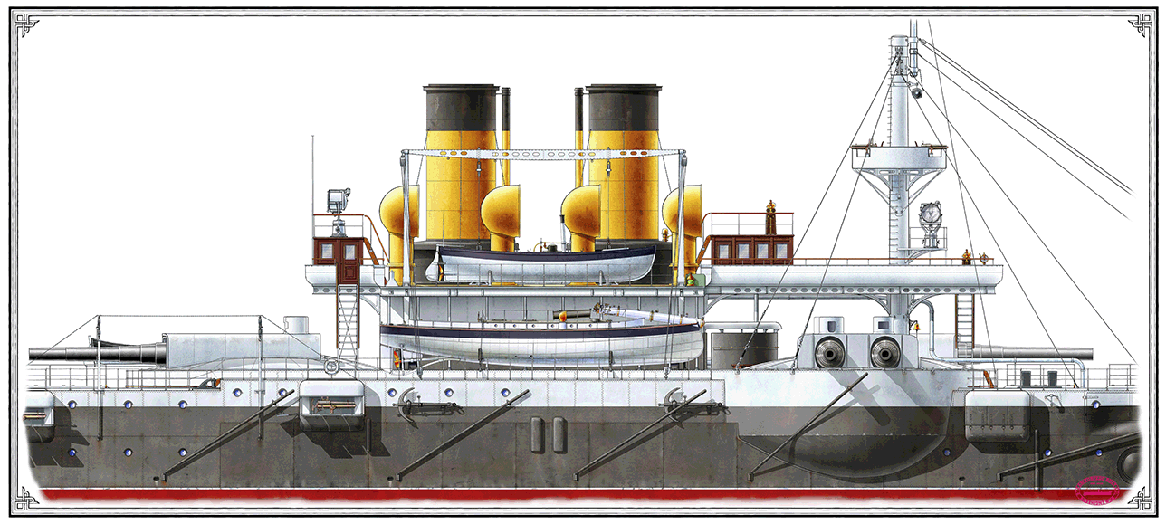 Чертежи кораблей эпохи брони и пара 2