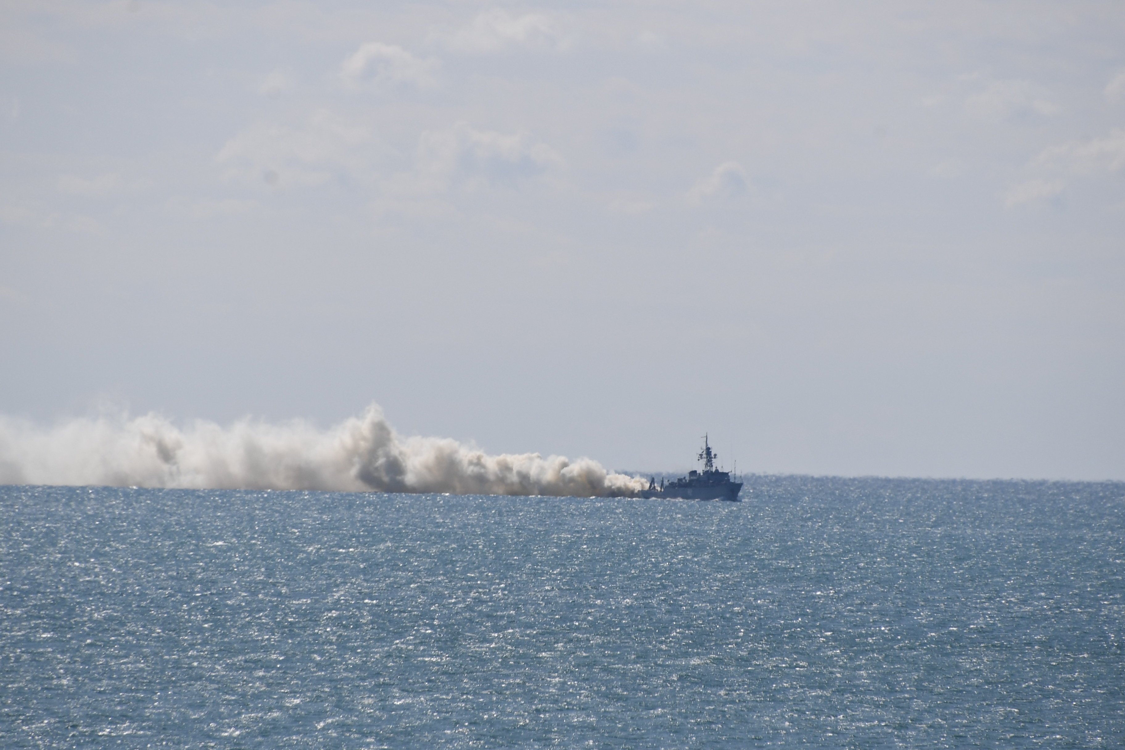 в каком году горело черное море в крыму