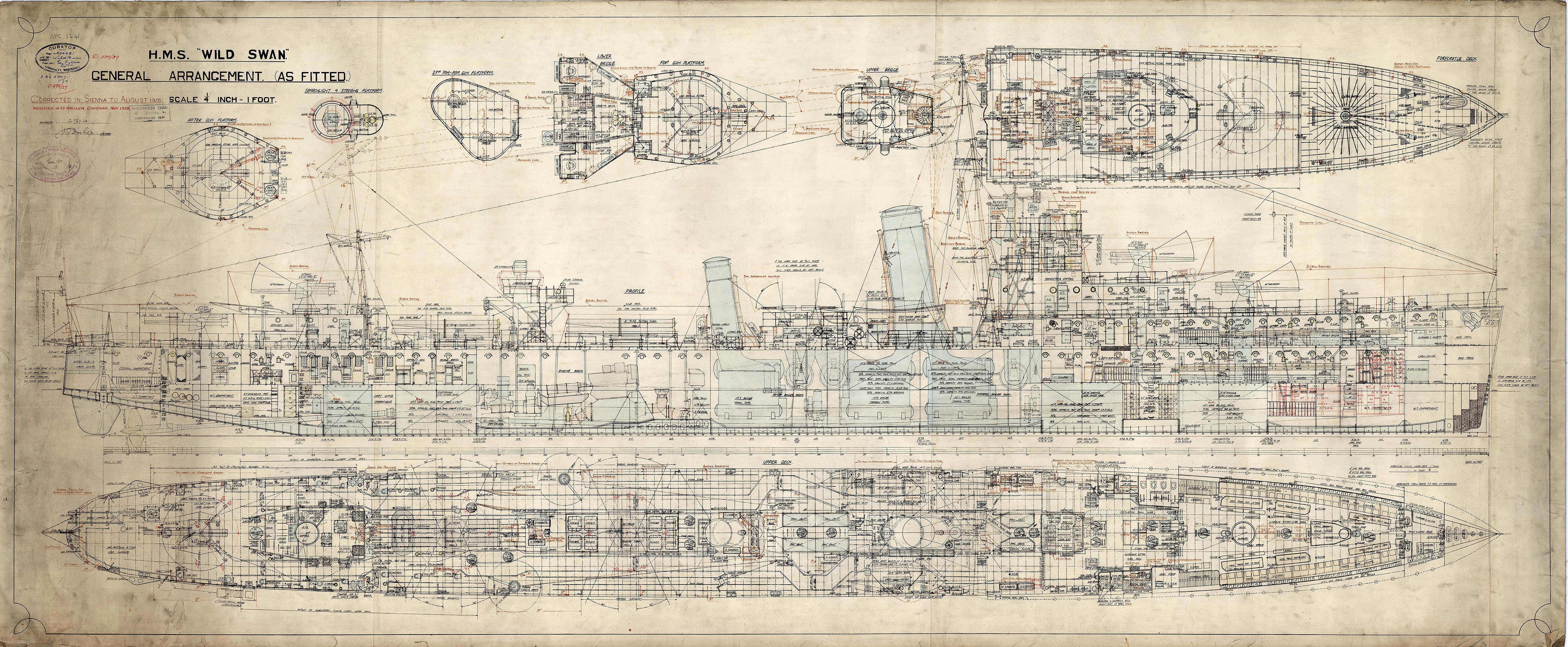 Hms core что это. Корабль СС Франс чертеж. HMS Hardy Plans. SS France 1960 чертеж. Destroyer ww1 Plans.